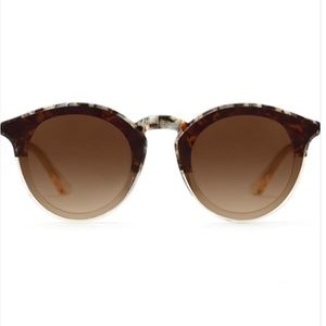 New Krewe Collins Nylon Sunglasses in Torta to Haze